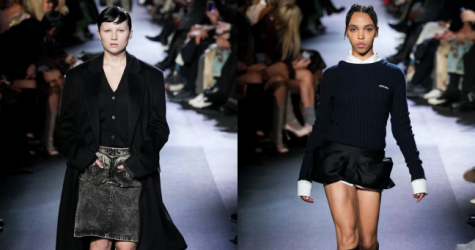 Дочь Бьорк и певица FKA Twigs прошлись на показе Miu Miu