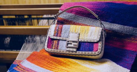 Японская художница Ая Нишиката переосмыслила сумку Fendi Baguette