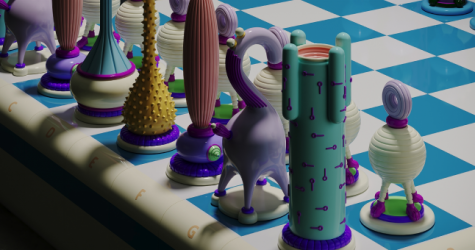Дизайнер Тарас Желтышев выпустил коллекцию шахмат Another Kingdom: Light Stage