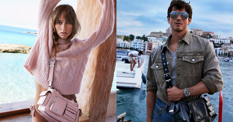 Сьюки Уотерхаус и Логан Лерман снялись в кампании Michael Kors