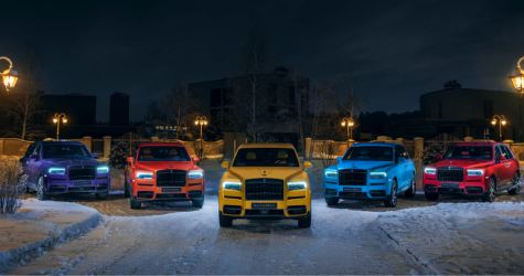 Rolls-Royce представил новые модели Black Badge, вдохновленные московскими ночами