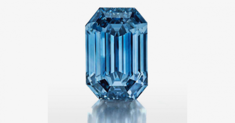 Самый крупный голубой бриллиант продали за 44 миллиона долларов