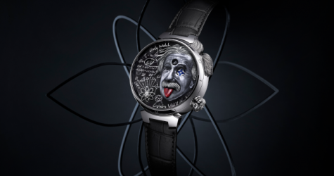 Louis Vuitton выпустил часы с изображением Альберта Эйнштейна