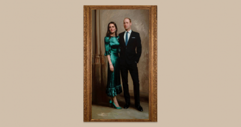 Принц Уильям и Кейт Миддлтон поделились официальным портретом