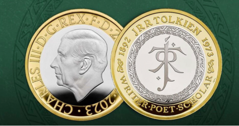 В Великобритании выпустили памятные монеты к годовщине смерти Джона Толкина