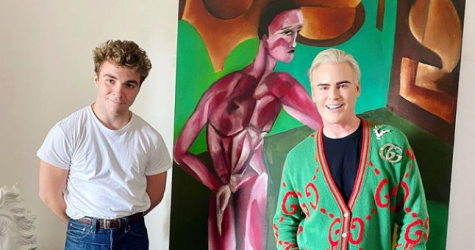 Сын Мадонны стал художником и продает картины под псевдонимом Rhed