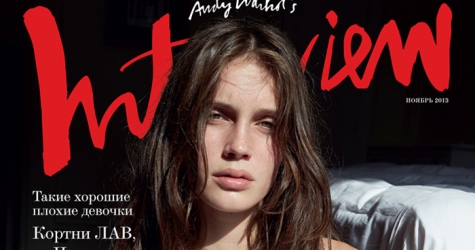 Марина Вакт на обложках Interview