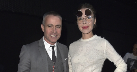 Гости показа Moncler Gamme Rouge, весна-лето 2015