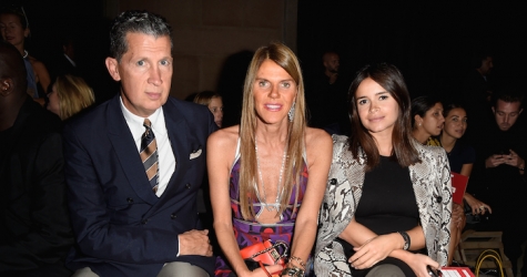 Гости показа Miu Miu, весна-лето 2015