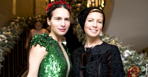 Рождественская елка в бутике Cartier на Петровке