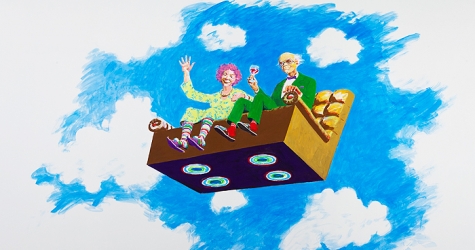 Выставка Алексея Каллимы в галерее \"Риджина\"