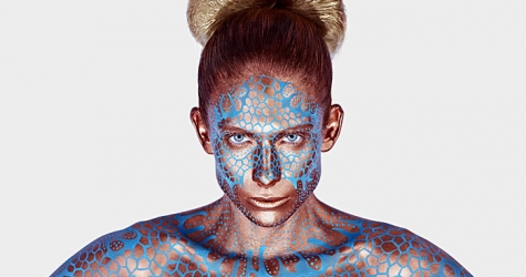 Боди-арт календарь от Ранкина