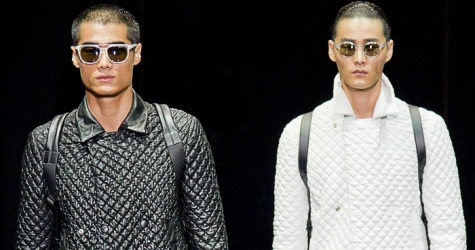 Неделя мужской моды в Милане: Emporio Armani, весна-лето 2015