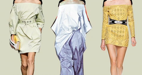 Тенденция: Спущенные плечи