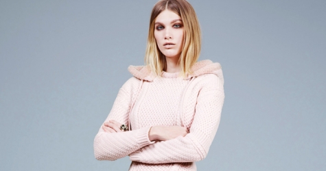 Ирина Николаева в лукбуке Versace, pre-fall 2014