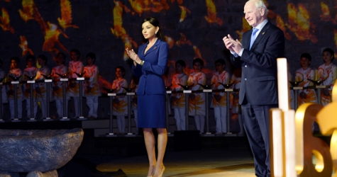 В Азербайджане зажгли факел первых Европейских игр