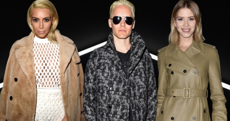 Гости показа Balenciaga, осень-зима 2015