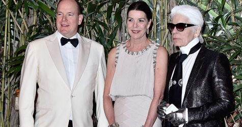 Гости благотворительного Бала Роз в Монако