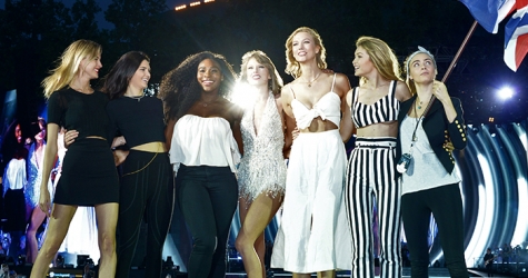 Гайд-парк покорен: Тейлор Свифт вывела на сцену подруг