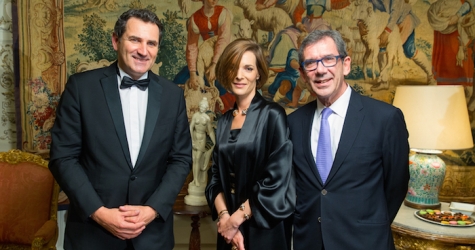 Ужин Cartier в резиденции посла Франции