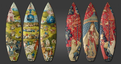 Расцвет Ренессанса: серфы с шедеврами эпохи Возрождения