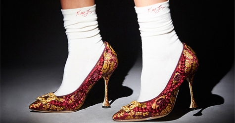 Manolo Blahnik и Falke создали коллекцию носков