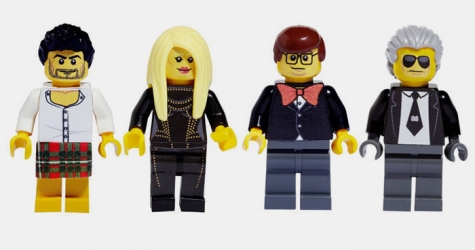 Версаче, Эльбаз, Джейкобс и Лагерфельд  глазами LEGO
