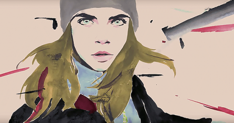 Кара Делевинь снялась в рекламе сумки Chanel's Gabrielle