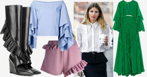 15 вещей с оборками, которые подготовят вас к весне