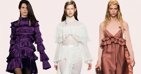 Тенденции-2017: многоярусные платья