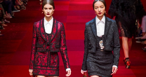 Обзор Buro 24/7: Dolce & Gabbana, весна-лето 2015
