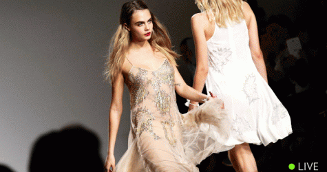 Прямая трансляция показа Topshop Unique, осень-зима 2015