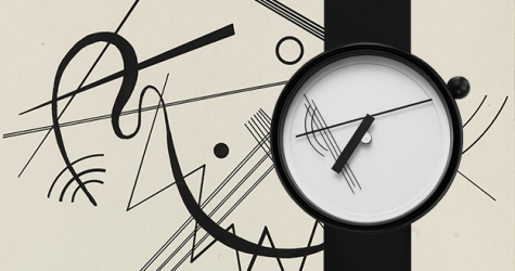 Дизайнер создал часы по мотивам картины Кандинского
