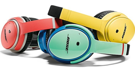 Радужные наушники Bose QuietComfort 25