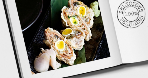 Блюдо недели: роллы с угрем и перепелиным яйцом от Саи Ямаока