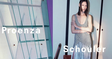 Первый взгляд: рекламная кампания Proenza Schouler, весна-лето 2015