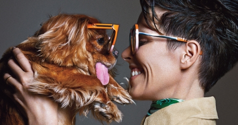 Самый знаменитый щенок Instagram в рекламной кампании Karen Walker