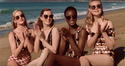 Эль Фаннинг в рекламной кампании Miu Miu — видео