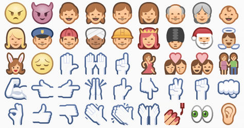 Facebook планирует создать Emoji с лицами пользователей