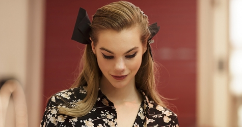 Ульяна Сергеенко couture: макияж и прически с показа