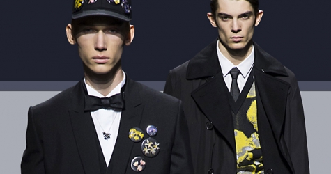 Обзор Buro 24/7: мужская коллекция Dior Homme, осень-зима 2015