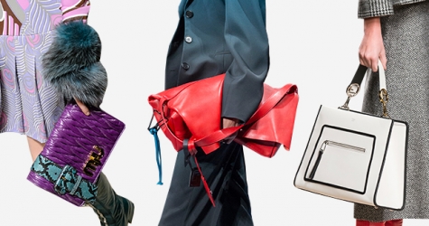 Лучшие сумки с показов сезона осень-зима 2017