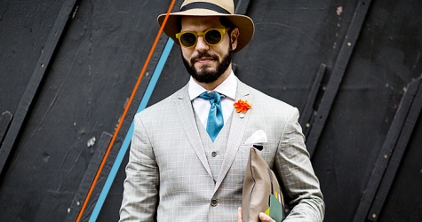 Неделя мужской моды в Лондоне, весна-лето 2016: street style. Часть 1