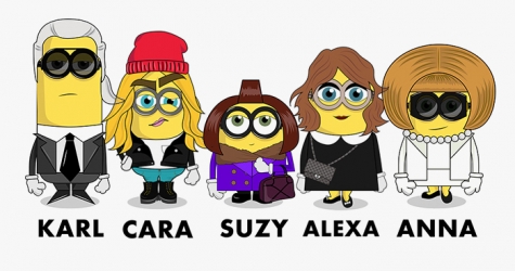 Это должно было случиться: миньоны в роли любимых дизайнеров моды