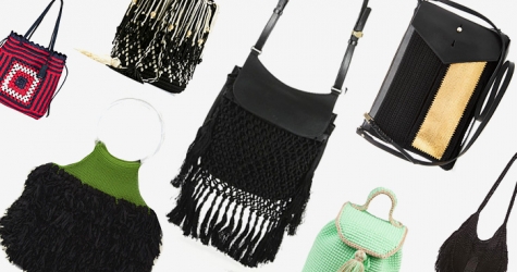 На заметку: вязаные сумки