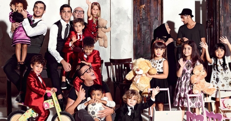 Рекламная кампания Dolce & Gabbana KIDS, весна-лето 2015