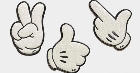 Аня Хиндмарч открыла магазин кожаных наклеек