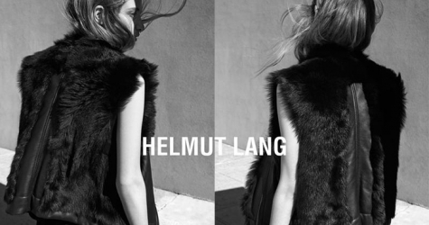 Первый взгляд: рекламная кампания Helmut Lang, весна-лето 2015