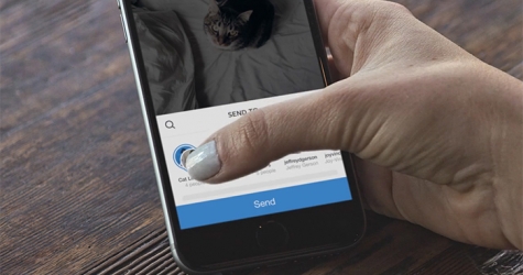 Через Instagram теперь можно отправлять сообщения