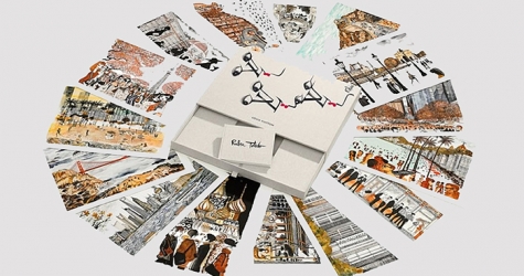 Louis Vuitton выпустили книги с иллюстрациями Рубена Толедо